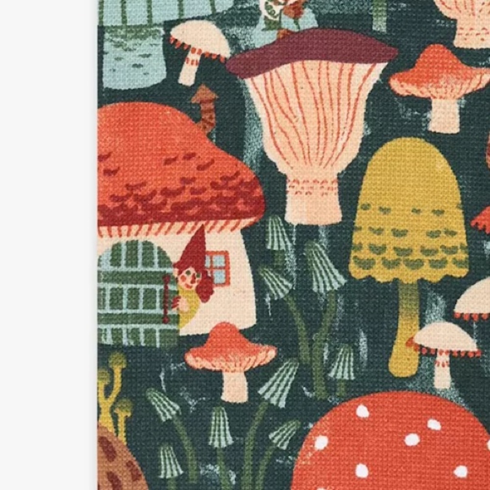 2-Pack Mushroom Home Kitchen Towels - Picture 2 of 6